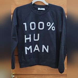 Everlane Black Crew Neck Sweater 100% Human